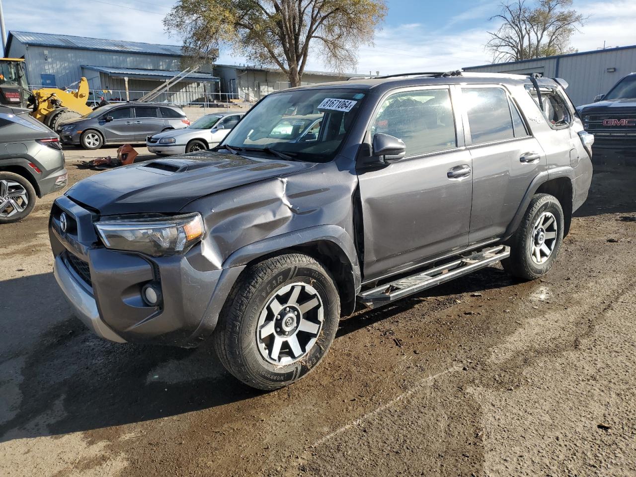 2018 Toyota 4Runner Sr5/Sr5 Premium VIN: JTEBU5JR3J5599693 Lot: 81671064