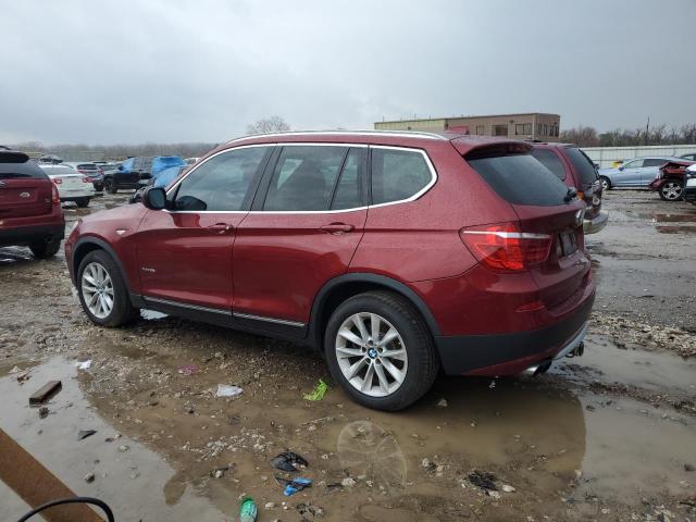  BMW X3 2013 Бургунди