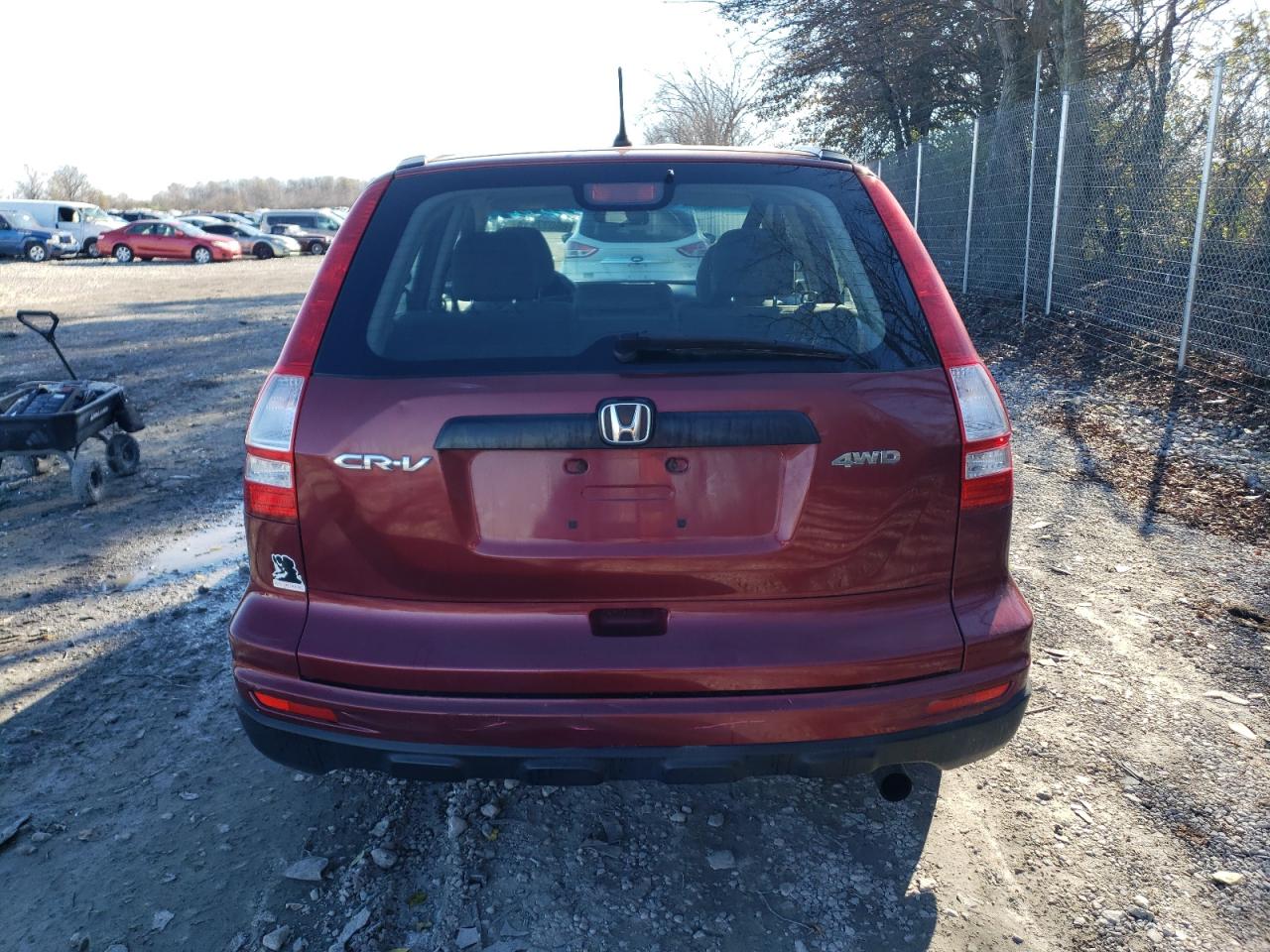 2010 Honda Cr-V Lx VIN: JHLRE4H35AC008256 Lot: 80077214