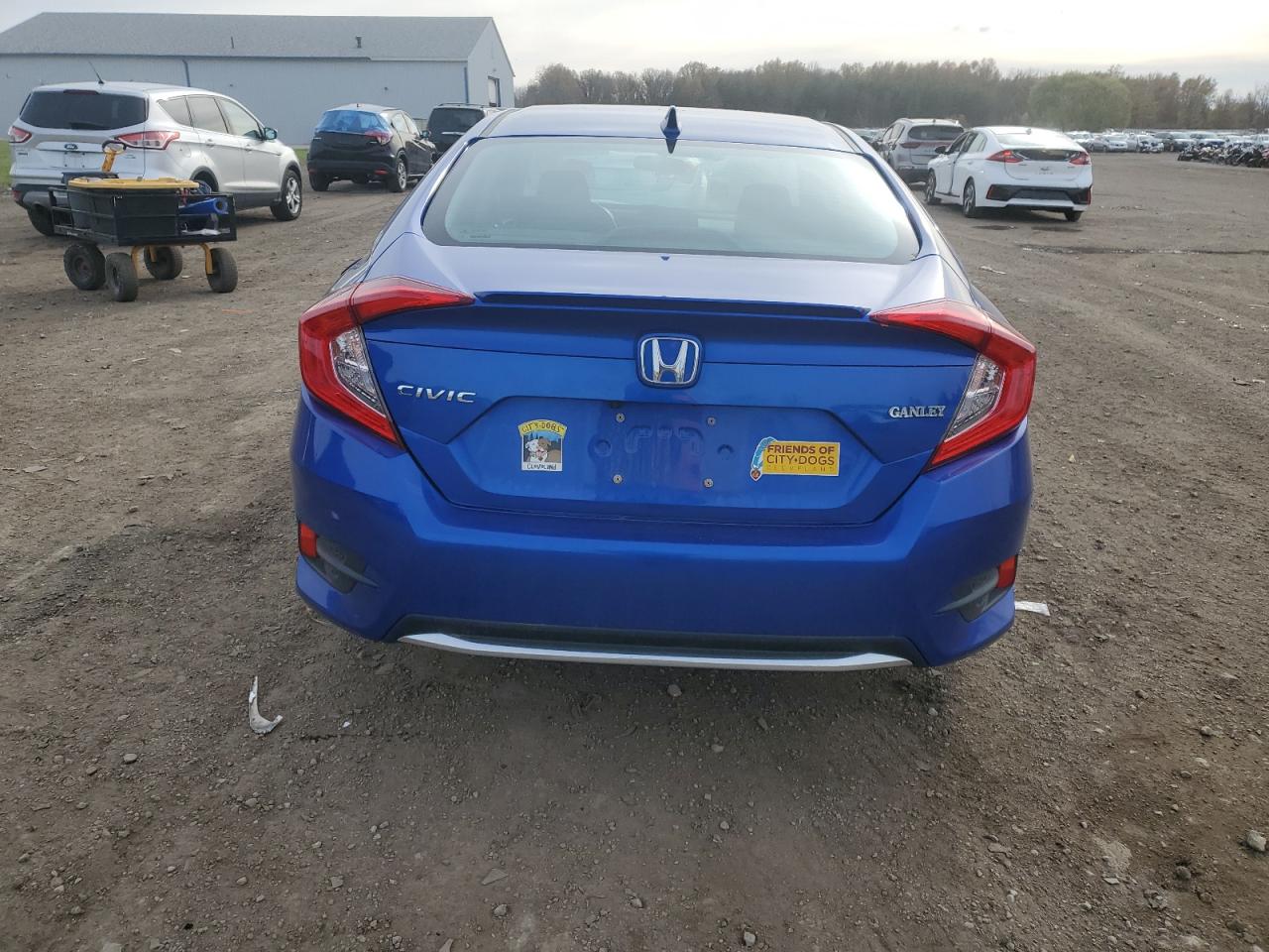 2020 Honda Civic Ex VIN: 19XFC1F30LE013562 Lot: 80630444