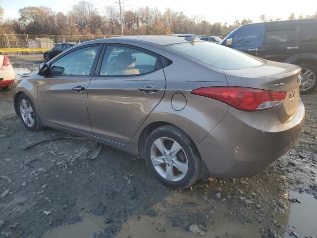  HYUNDAI ELANTRA 2013 Золотой