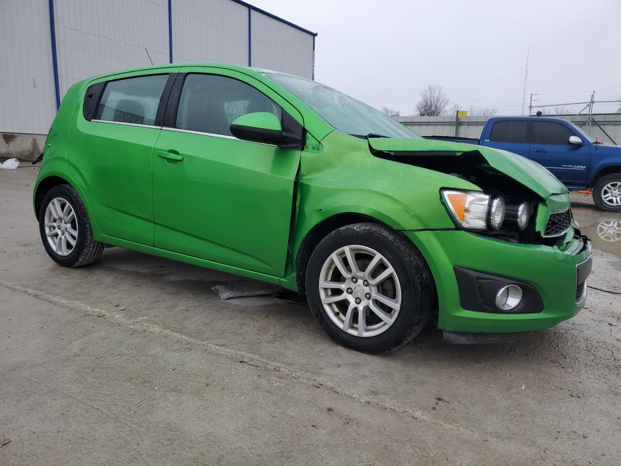 VIN 1G1JC6SH1E4242533 2014 CHEVROLET SONIC no.4