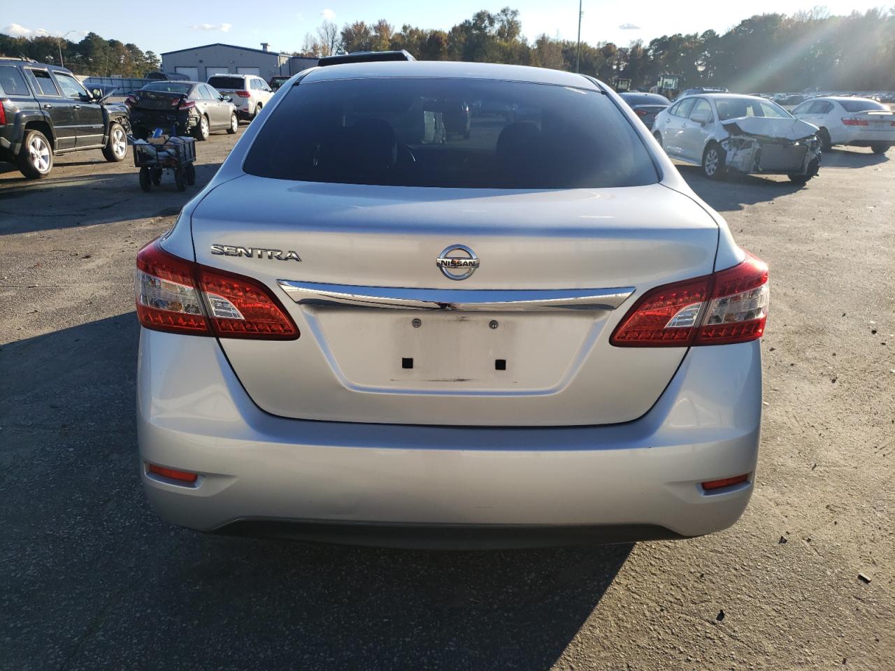 2015 Nissan Sentra S VIN: 3N1AB7AP5FY283614 Lot: 80864724