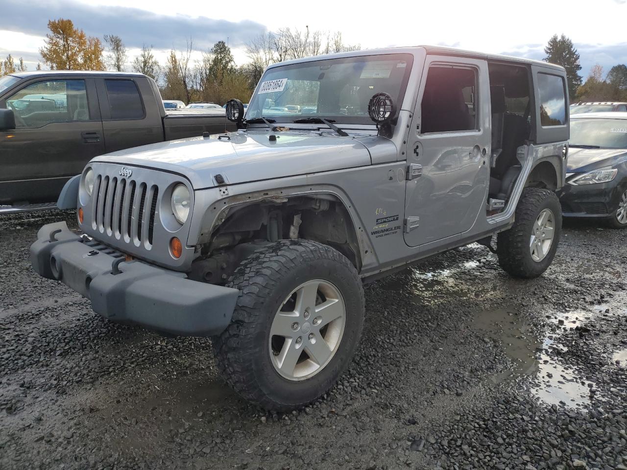 2013 Jeep Wrangler Unlimited Sport VIN: 1C4BJWDG0DL544664 Lot: 80861864