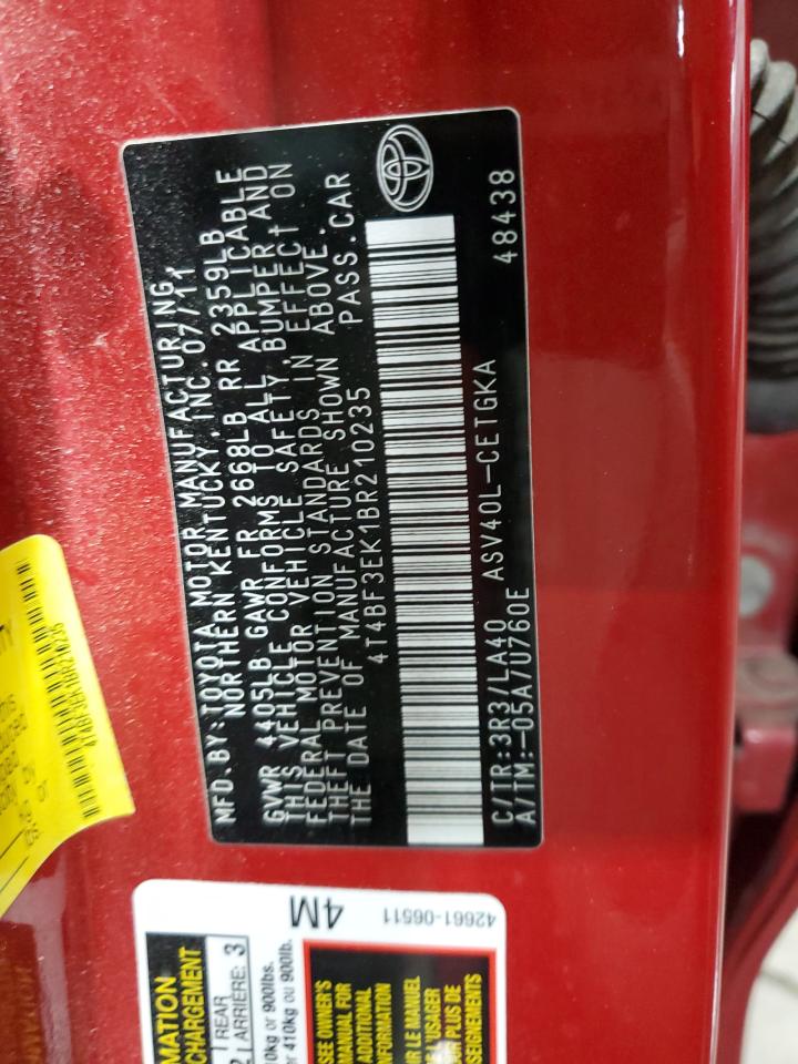 2011 Toyota Camry - Image 12