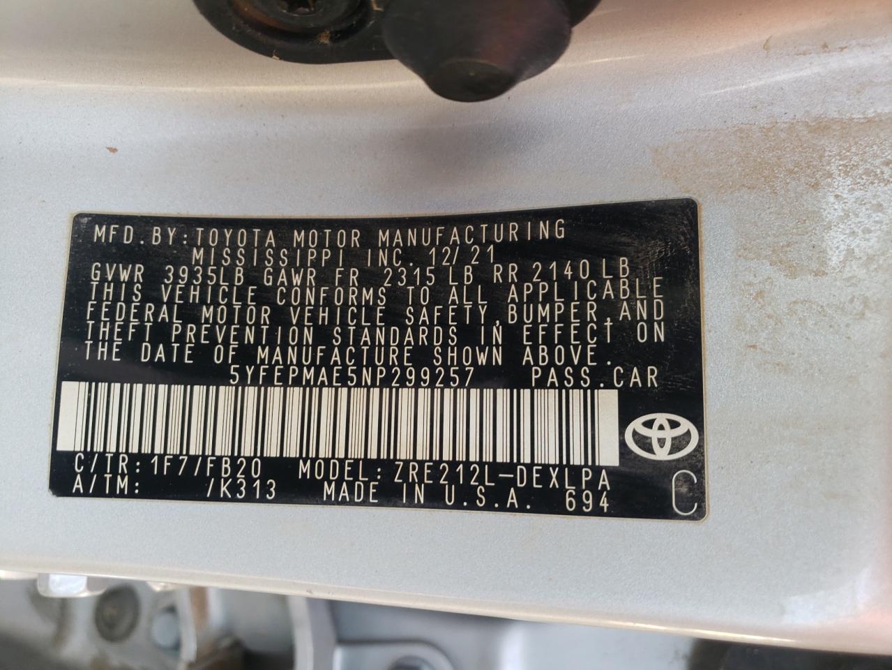 2022 Toyota Corolla - Image 12