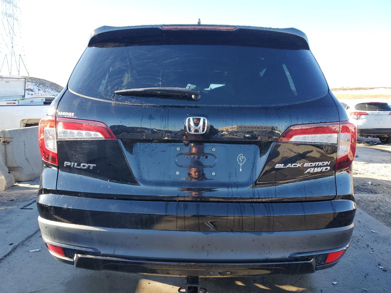 2020 Honda Pilot Black VIN: 5FNYF6H70LB058282 Lot: 80143624