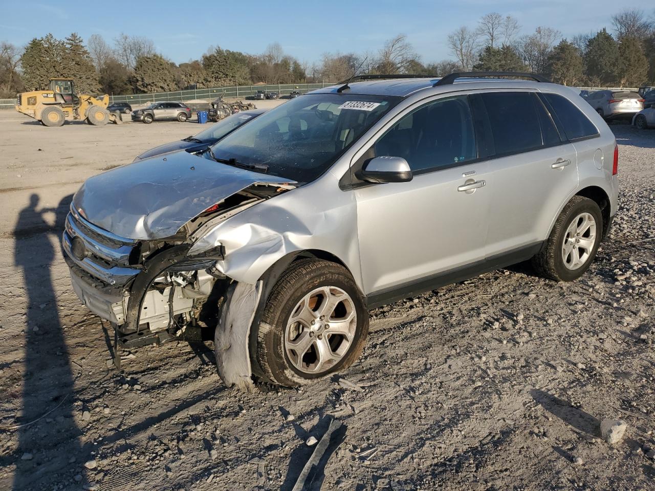 VIN 2FMDK3JC8EBA14042 2014 FORD EDGE no.1