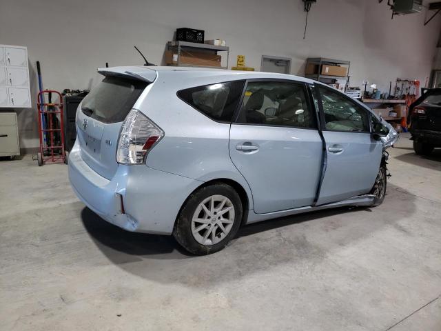  TOYOTA PRIUS 2012 Сріблястий