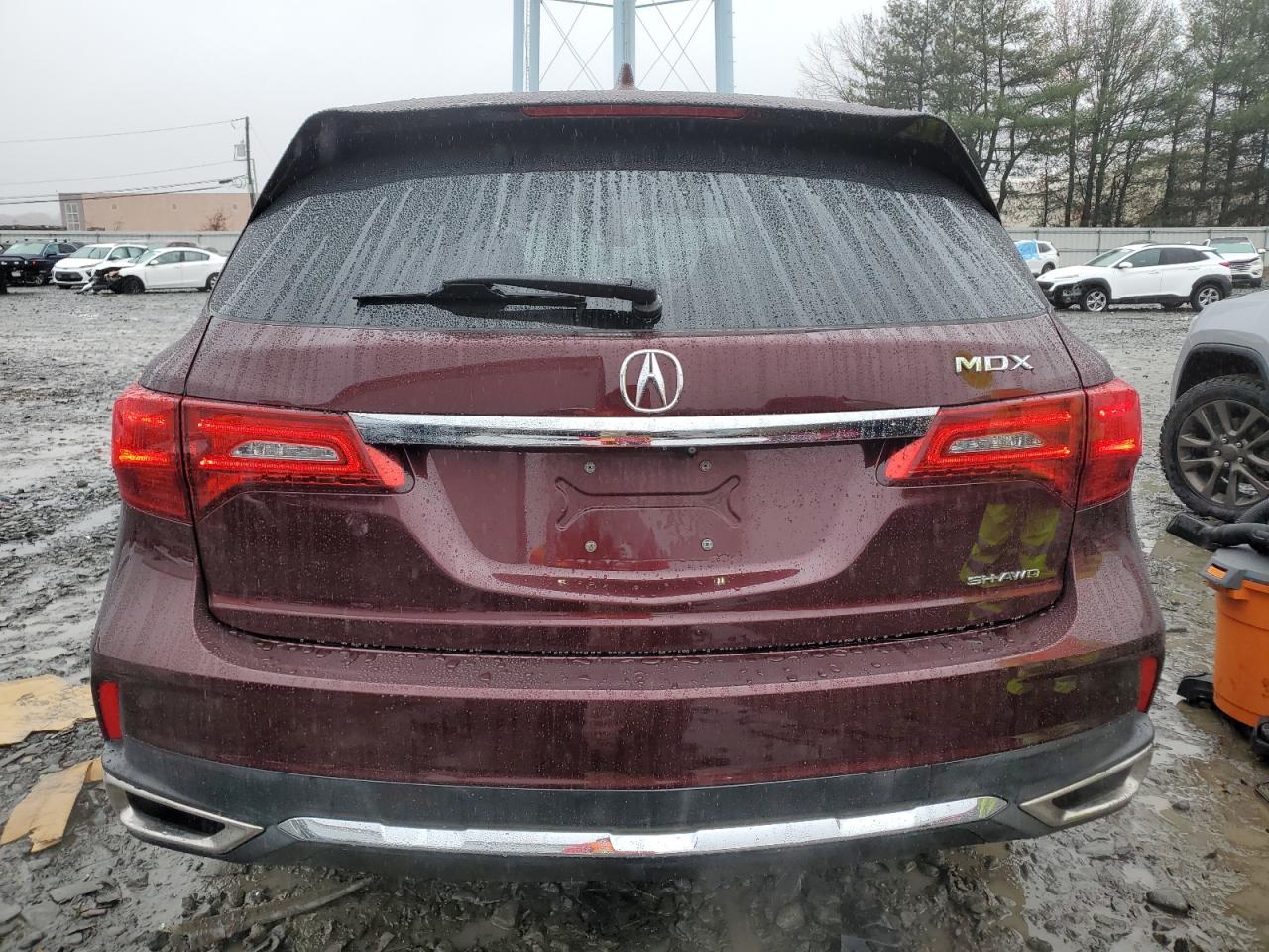 2017 Acura Mdx Technology VIN: 5FRYD4H55HB027592 Lot: 81235404