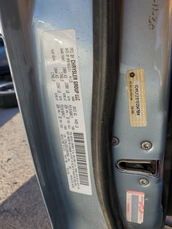 2014 Jeep Compass Latitude VIN: 1C4NJCEB1ED547664 Lot: 79570104