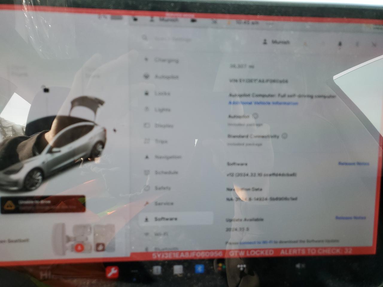 VIN 5YJ3E1EA8JF060956 2018 TESLA MODEL 3 no.9