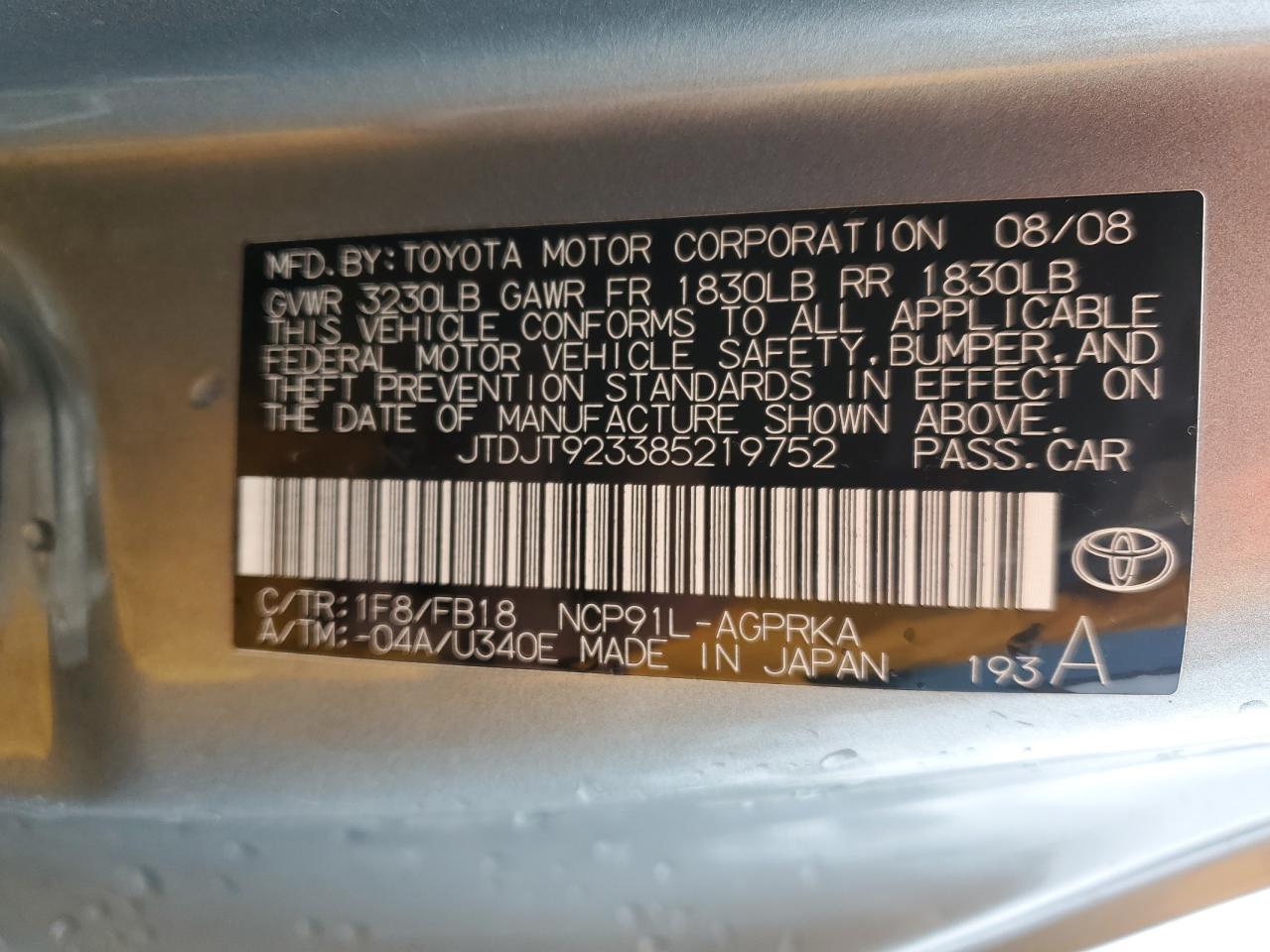 2008 Toyota Yaris - Image 14