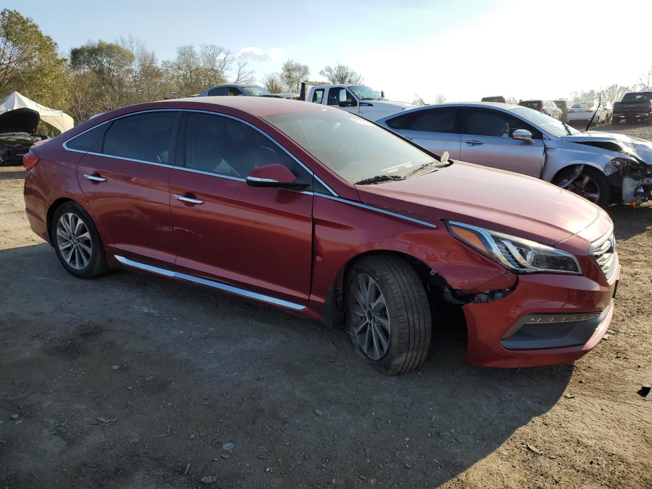 VIN 5NPE34AF5FH222486 2015 HYUNDAI SONATA no.4