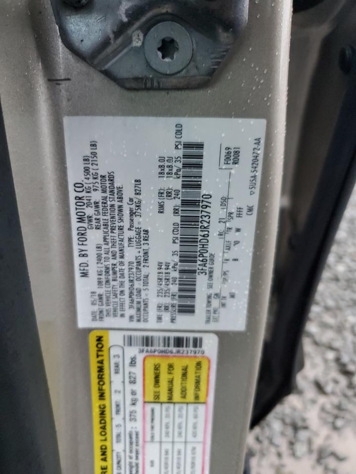 2018 Ford Fusion - Image 12