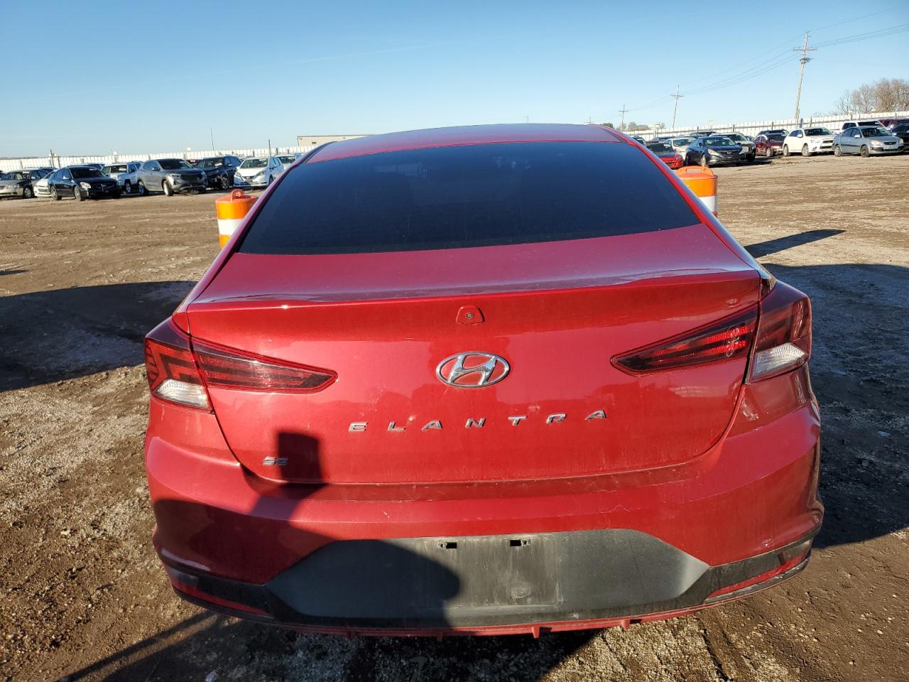 2019 Hyundai Elantra Se VIN: KMHD74LF9KU777806 Lot: 81111284