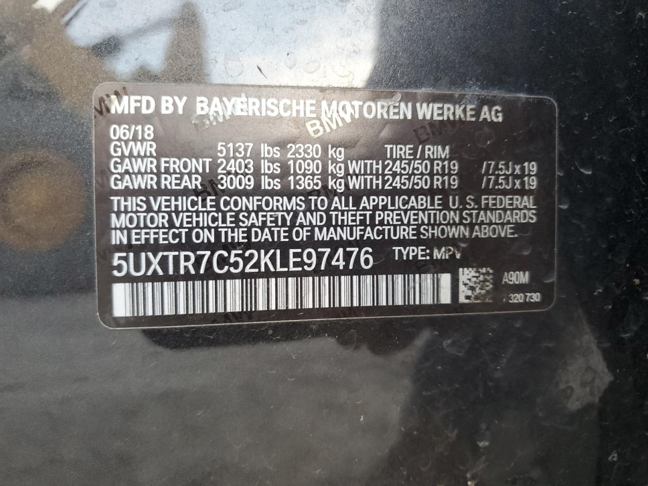 2019 BMW X3 - Image 13