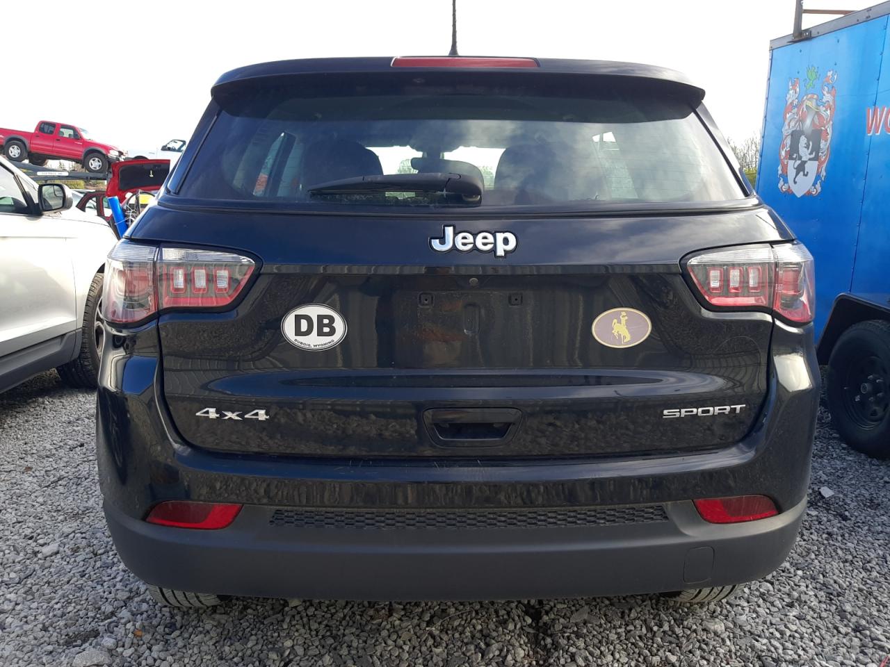 2019 Jeep Compass Sport VIN: 3C4NJDAB5KT735430 Lot: 79543374