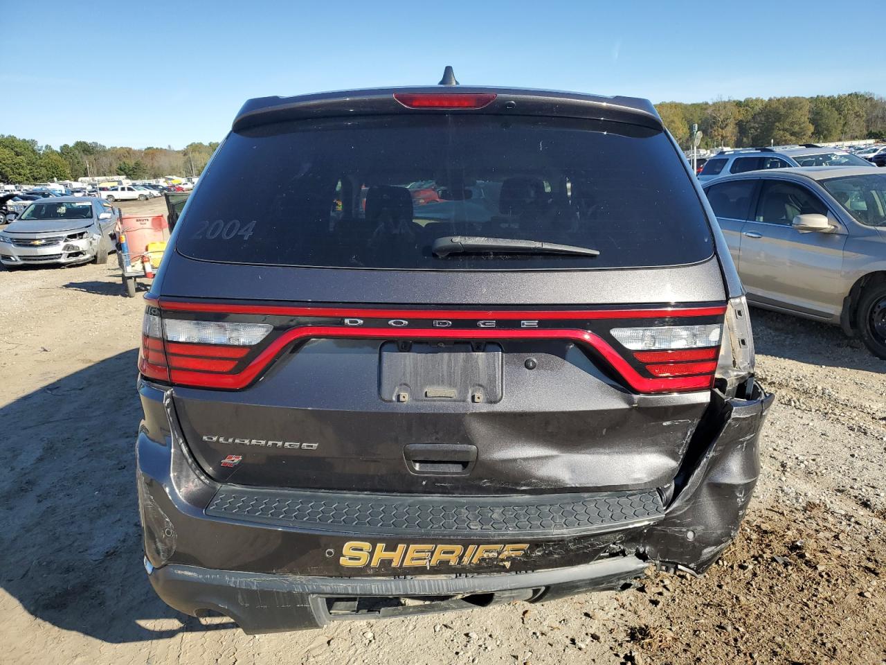 2020 Dodge Durango Ssv VIN: 1C4SDJFT4LC287124 Lot: 80746164