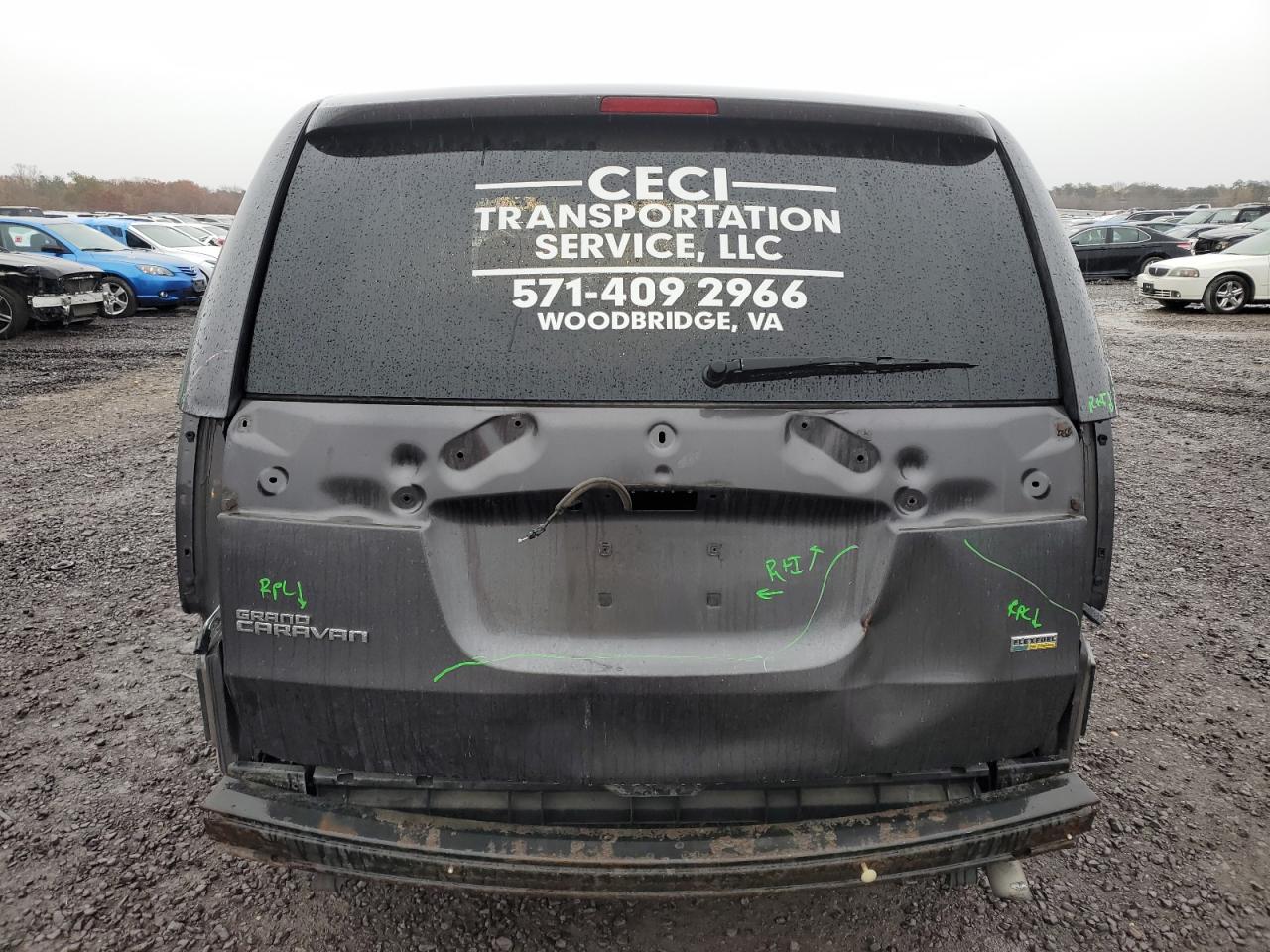 2015 Dodge Grand Caravan Se VIN: 2C4RDGBG7FR743820 Lot: 80094124