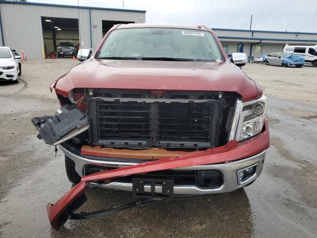  NISSAN TITAN 2017 Burgundy