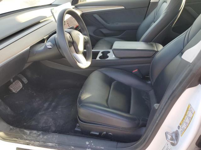  TESLA MODEL 3 2021 Білий