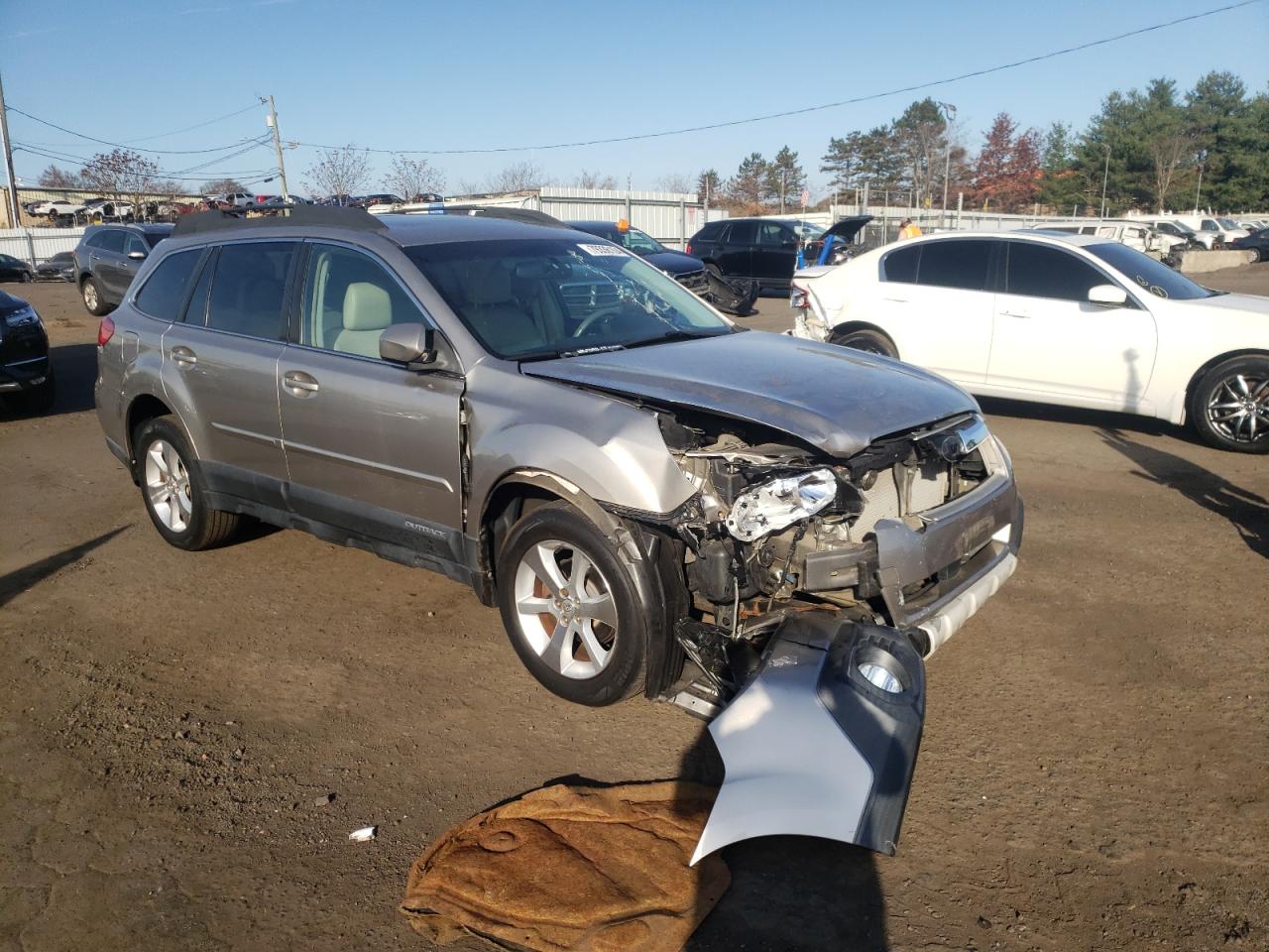 VIN 4S4BRBLC9E3314585 2014 SUBARU OUTBACK no.4