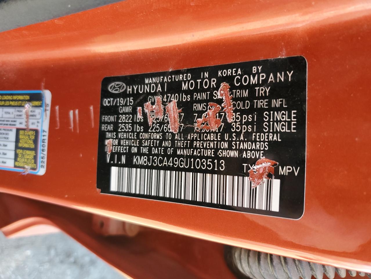 2016 Hyundai Tucson - Image 13