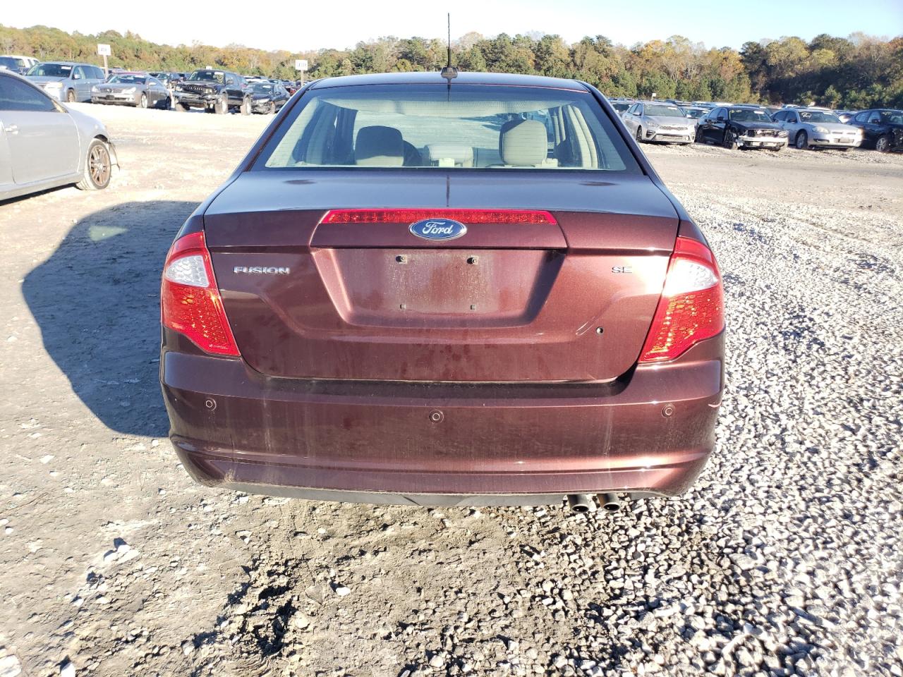 2012 Ford Fusion Se VIN: 3FAHP0HA8CR172329 Lot: 80127304