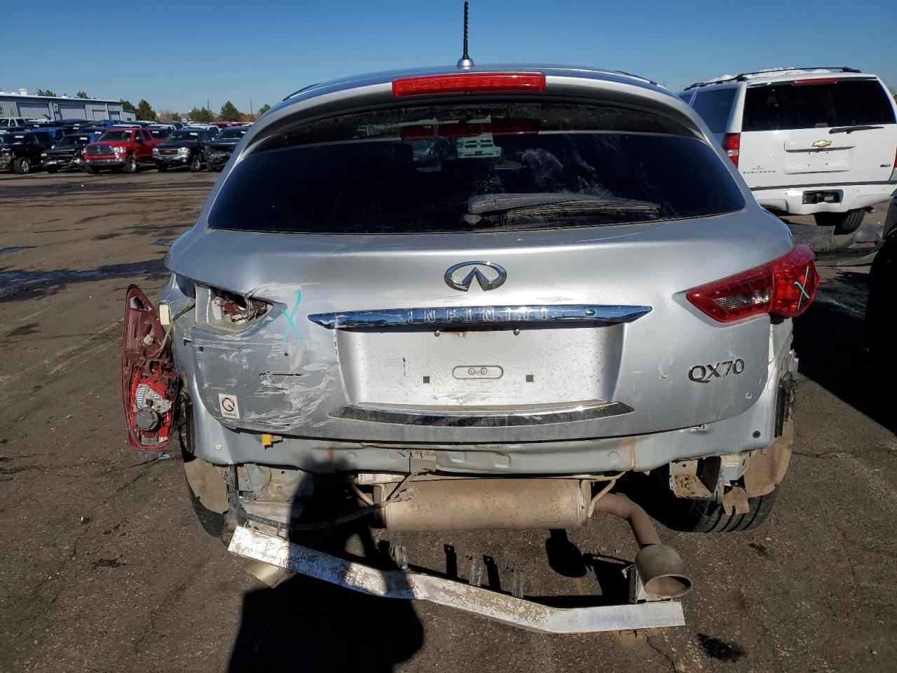 2017 Infiniti Qx70 VIN: JN8CS1MW1HM412254 Lot: 78987284