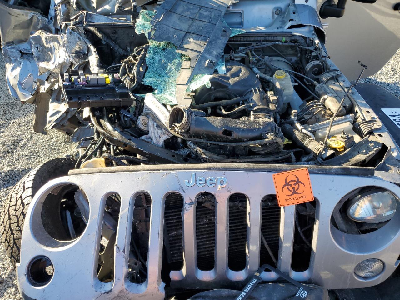 VIN 1C4BJWFG3EL166578 2014 JEEP WRANGLER no.11