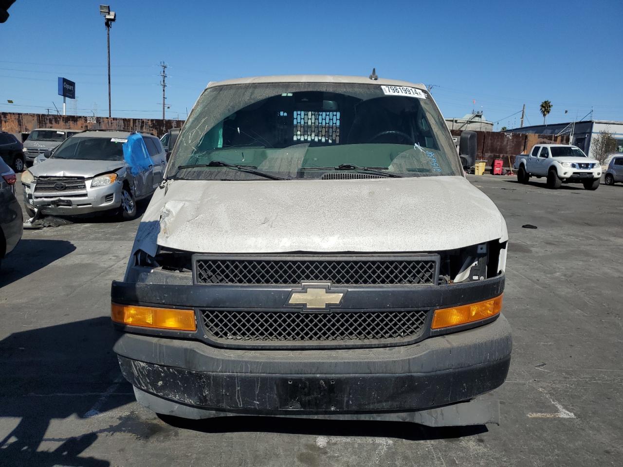 VIN 1GCWGAFP6L1276634 2020 CHEVROLET EXPRESS no.5