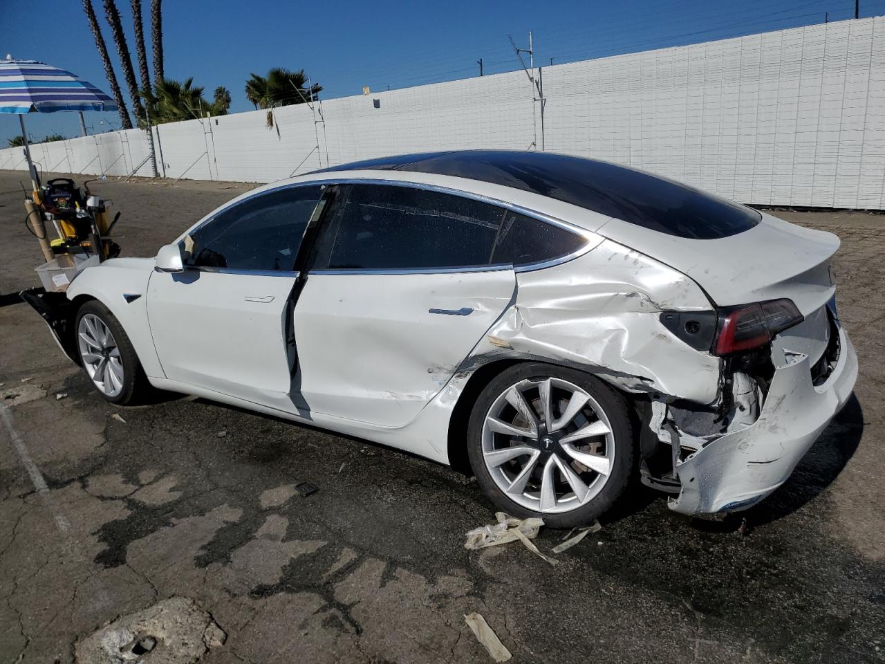 VIN 5YJ3E1EAXLF744068 2020 TESLA MODEL 3 no.2