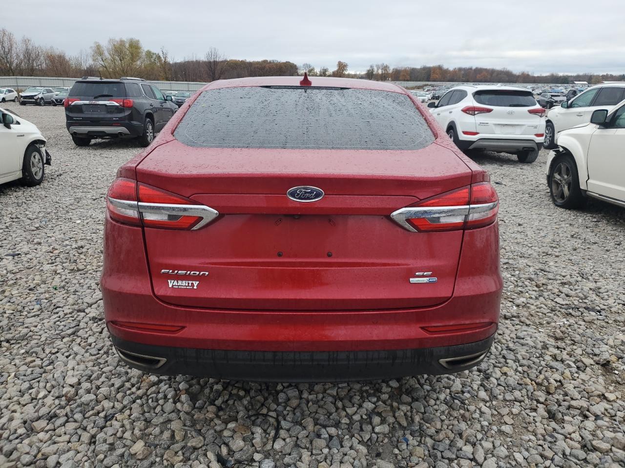 2020 Ford Fusion Se VIN: 3FA6P0T98LR167281 Lot: 78858954