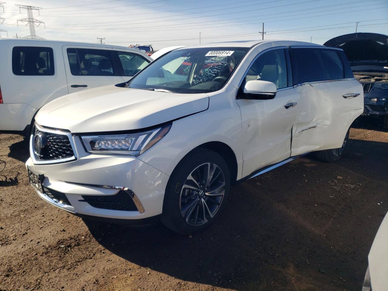 VIN 5J8YD4H52LL019426 2020 ACURA MDX no.1