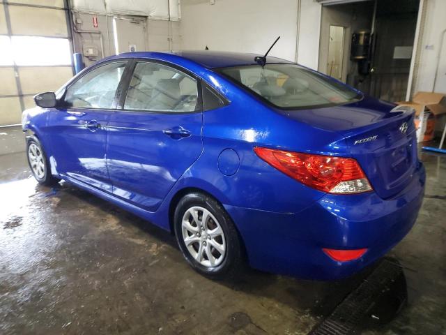  HYUNDAI ACCENT 2014 Синий