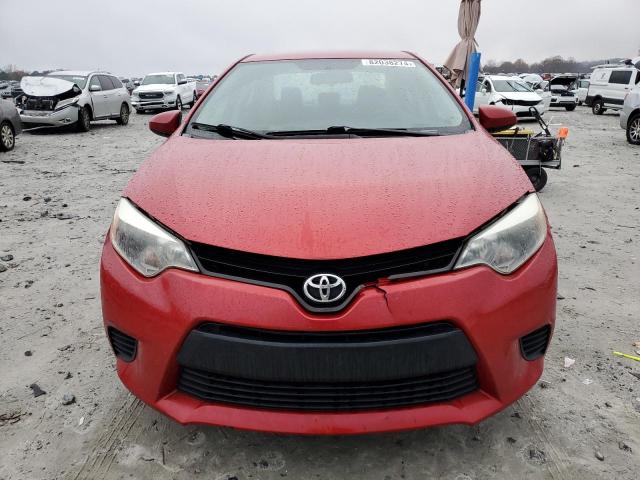  TOYOTA COROLLA 2014 Czerwony