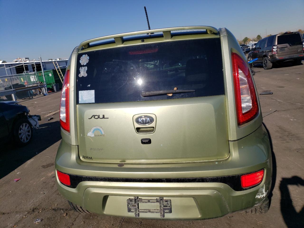 2012 Kia Soul + VIN: KNDJT2A61C7411168 Lot: 80144454