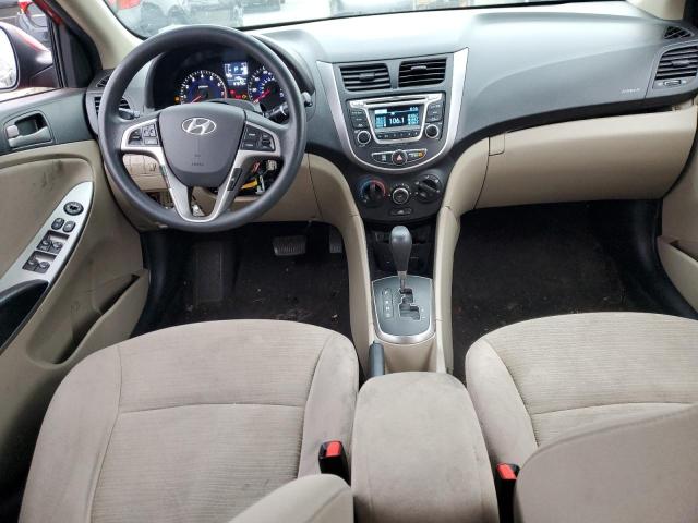  HYUNDAI ACCENT 2017 Burgundy