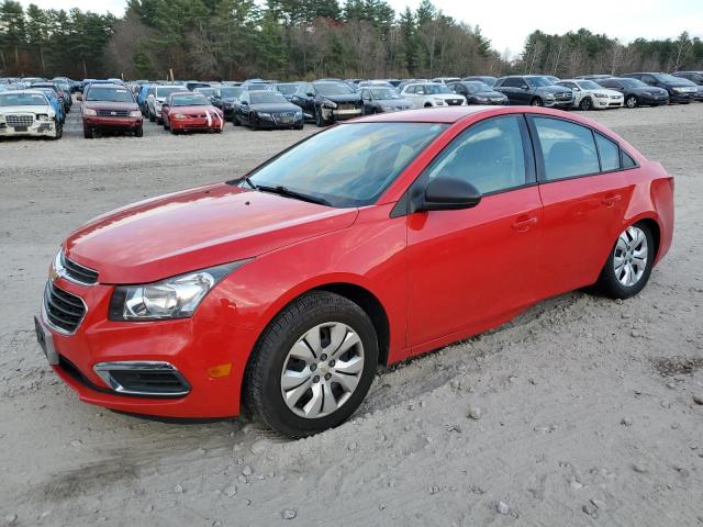 2015 Chevrolet Cruze Ls за продажба в Mendon, MA - Rear End