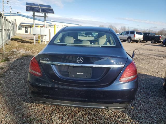 Sedans MERCEDES-BENZ C-CLASS 2015 Granatowy