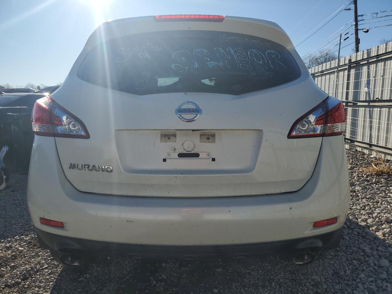 2011 Nissan Murano S VIN: JN8AZ1MU3BW050778 Lot: 80363194