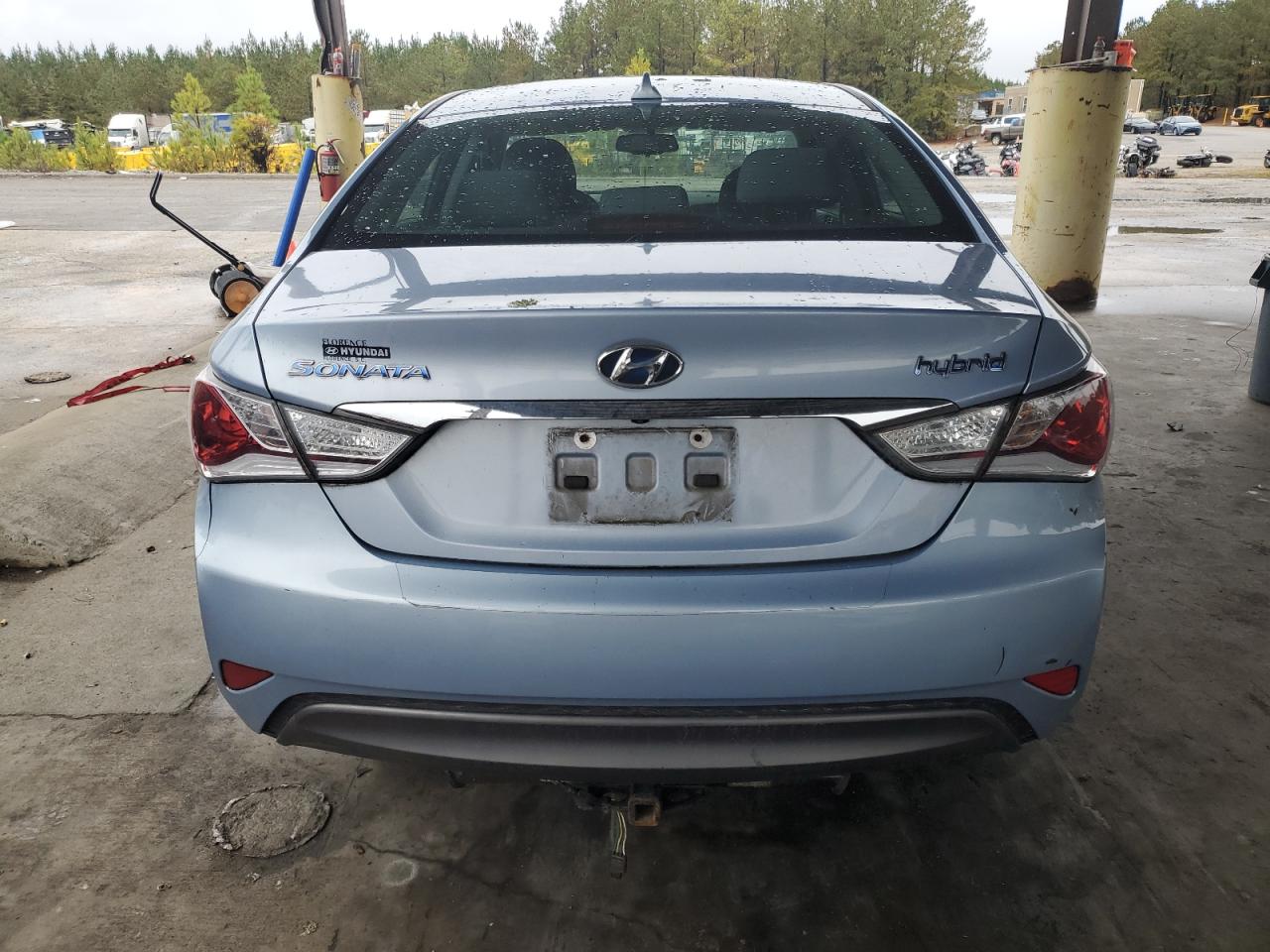 2015 Hyundai Sonata Hybrid VIN: KMHEC4A42FA126977 Lot: 79810204