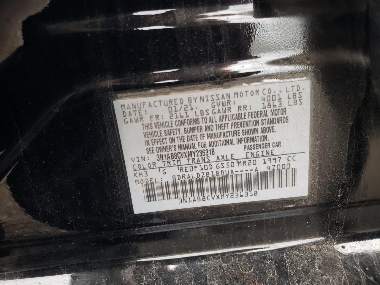 2021 Nissan Sentra - Image 13