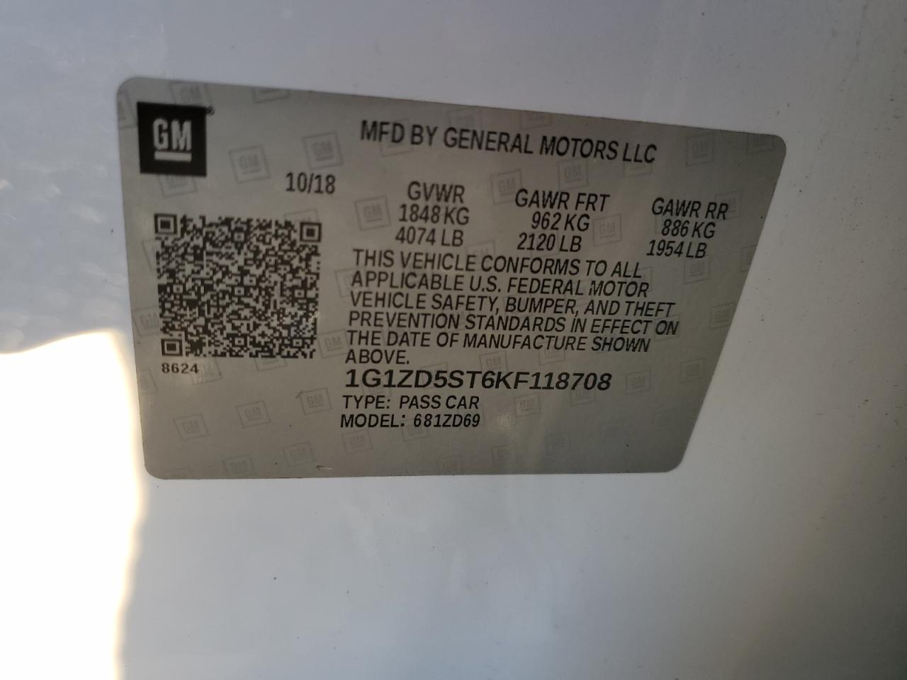 2019 Chevrolet Malibu - Image 12