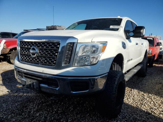  NISSAN TITAN 2017 White