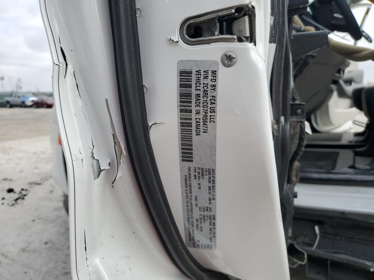 2023 Chrysler Voyager Lx VIN: 2C4RC1CG7PR564774 Lot: 80850704
