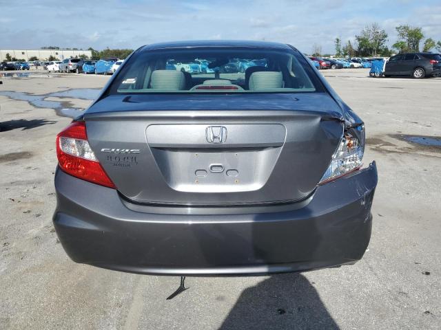  HONDA CIVIC 2012 Gray