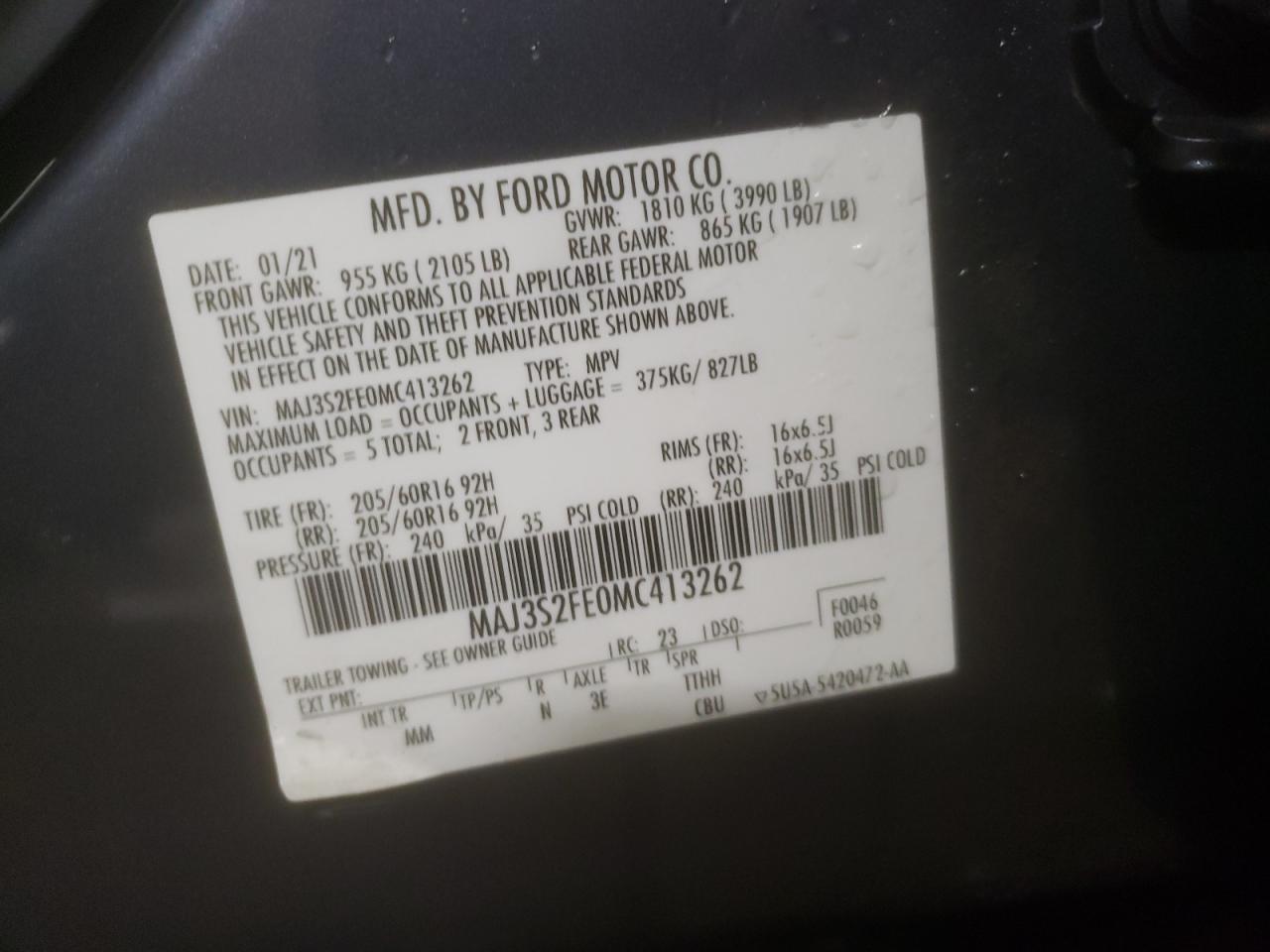 2021 Ford EcoSport - Image 14