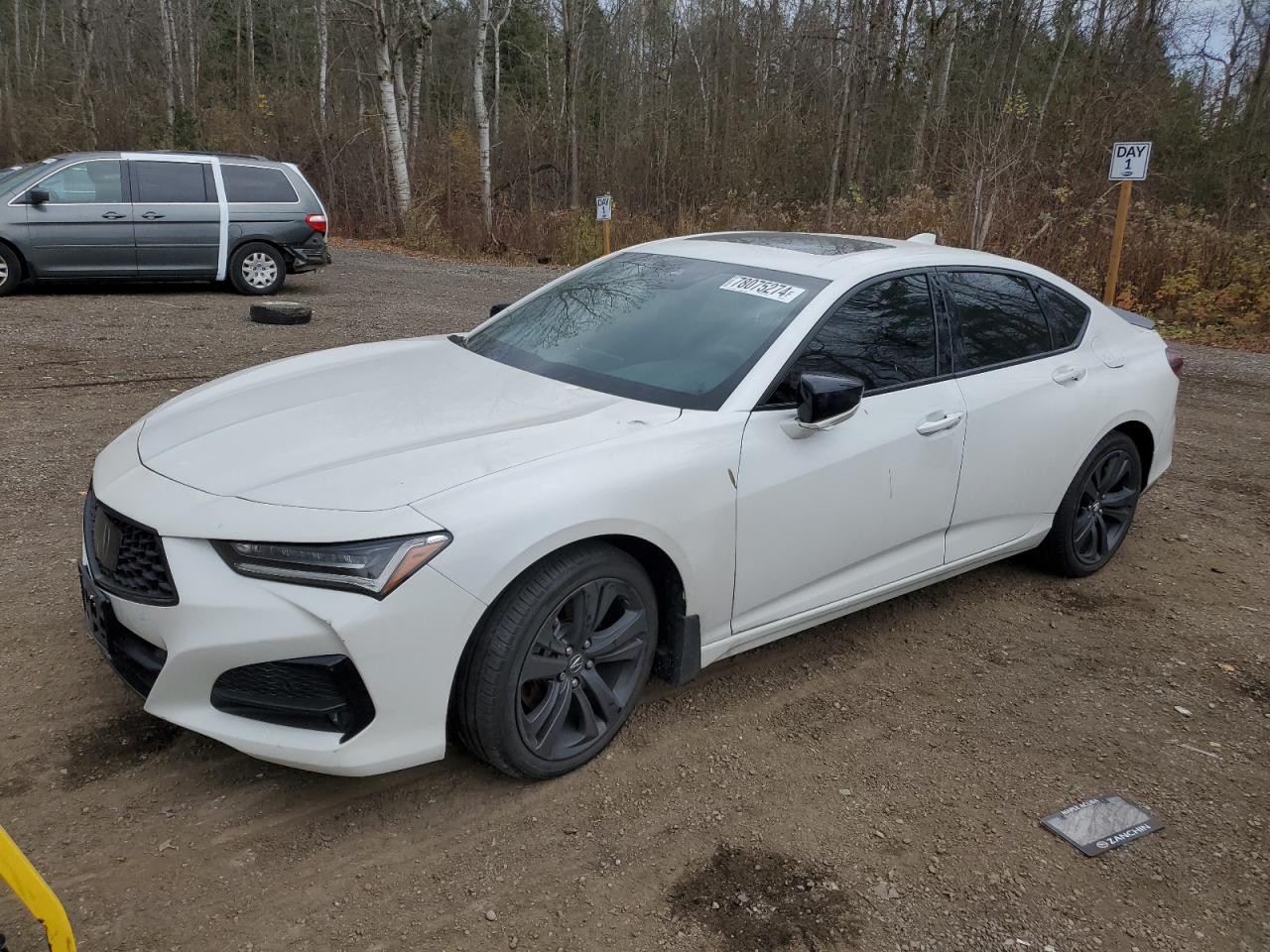 2021 Acura Tlx Tech A იყიდება Cookstown-ში, ON - Vandalism